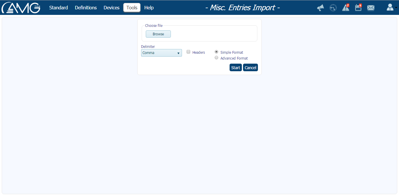 MiscEntriesImport